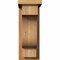 Ekena Millwork Newport Rough Sawn Corbel w/Backplate, Western Red Cedar, 6"W x 12"D x 16"H COR06X12X16NEW01RWR - alternate 3